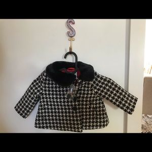 Janie and Jack herringbone Jacket. Size 12-18 mo